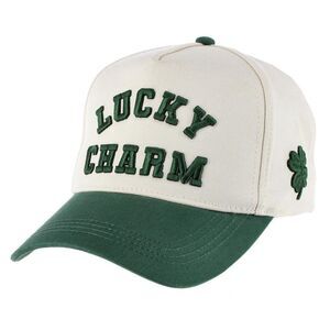 CTM Unisex St. Paddy's Lucky Charm Two Tone Baseball Cap